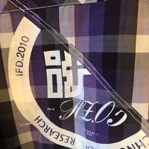 Interface Plaid Shirt - Size XL - Picture 5 of 7